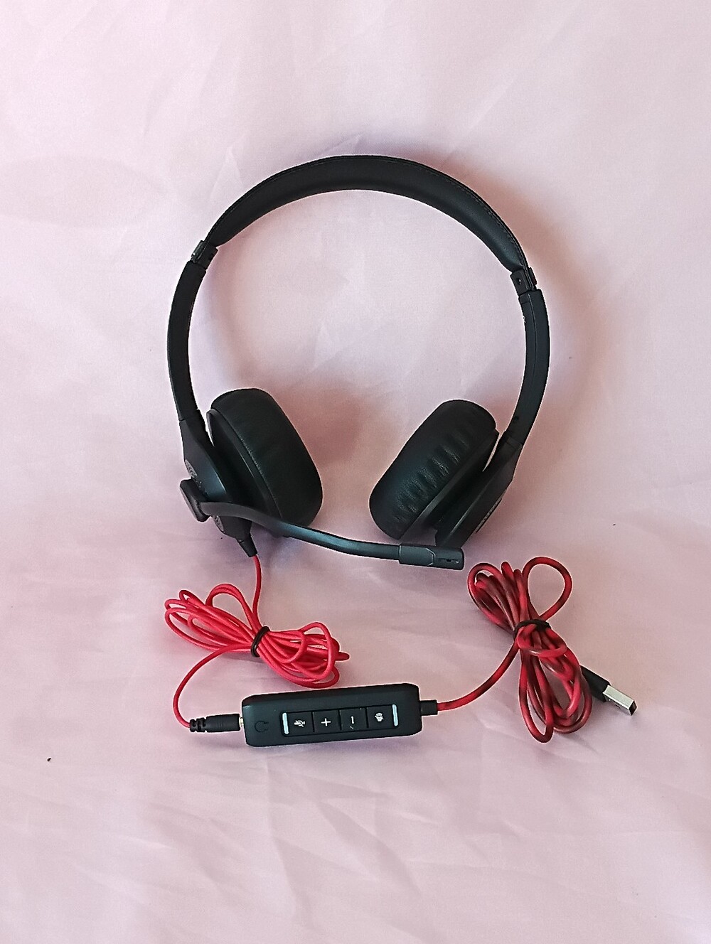 Eaglend Headset With Mic for PC Computer Laptop EH01 USB 3.5mm Noise C